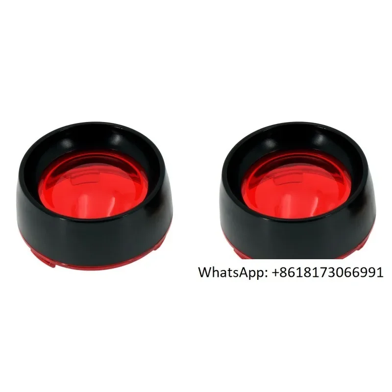 

Motorcycle sunshade style turn signal ring baffle lens cover circular flat mouth lamp cover lampshade lamp housing