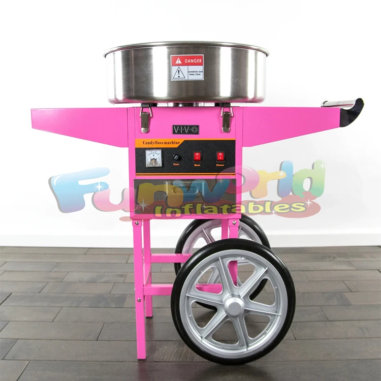 Popular DIY Electric Candy Maker New And Used Auto Cotton Candy Machine For Home And Party Use