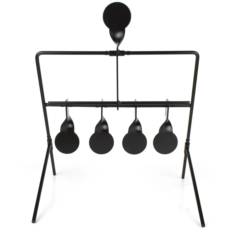 

Металлическая мишень для стрельбы в софтбол, конкурентоспособная стрельба в помещении и на открытом воздухе, вращающаяся мишень для стрельбы CS, тактическая тренировочная мишень