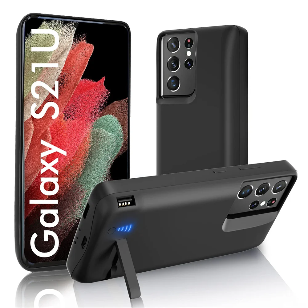 

Чехол для портативного зарядного устройства Samsung S21 Ultra S21 Plus S21 +, внешний аккумулятор