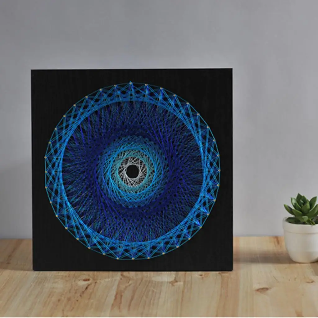 

Craft DIY Kits Handmade Bird Nest String Art Painting Set for Adults Kids Creative Gift Home Decor