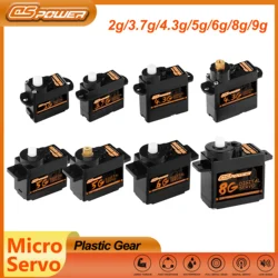 DSpower 2g 3.7g 4.3g 5g 6g 8g Micro Servo digitale per RC aereo Drone Mini auto elicottero ad ala fissa Wltoys K969 K989 XKS X450