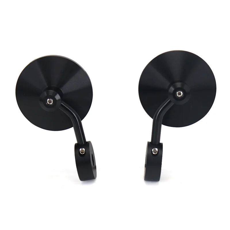 

B07A-Motorcycle Rearview Handle Bar End Mirrors Round Convex Mirror Side Mirror For BMW R9T RNINET Rninet R NINE T R NINET