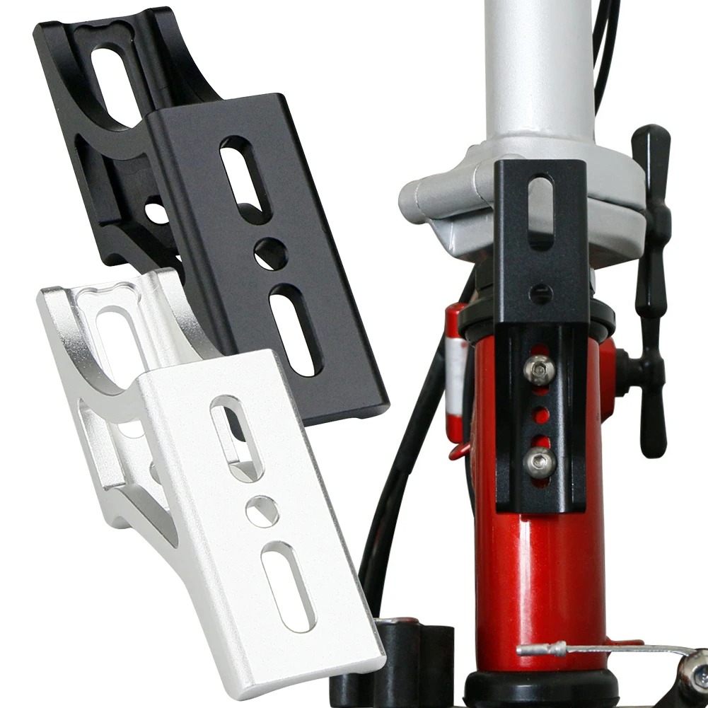 

Pig Nose Light Converter Raised For DAHON Folding Bike Aluminium Alloy Bicycle Bag Holder Adapter D7 D5 P8 P18 Model