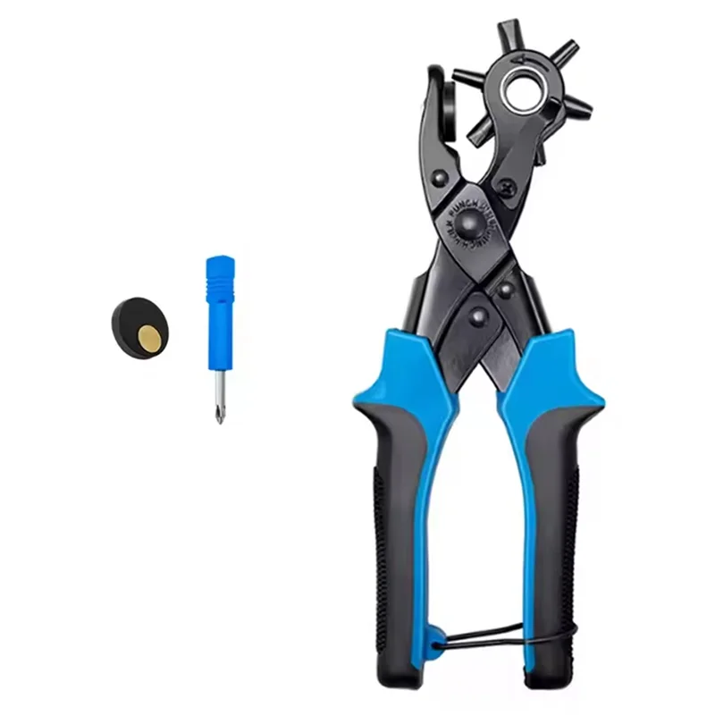 A26F-Hand Strap Watch Band Leather Punching Puncher Hole Pliers Tools 2Mm 2.5Mm 3Mm 3.5Mm 4Mm 4.5Mm Belt Tool
