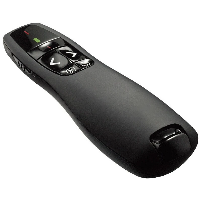 

R500S/R800/Spotlight Wireless Flip Pen USB Whip Red Light Green Light Presenter