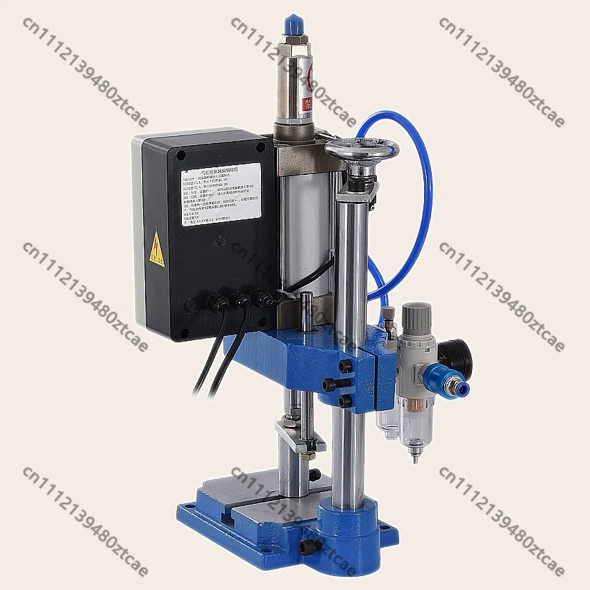 Small Pneumatic Punching Machine Bench Pedal Operated Adjustable Stamping Press 110V 220V