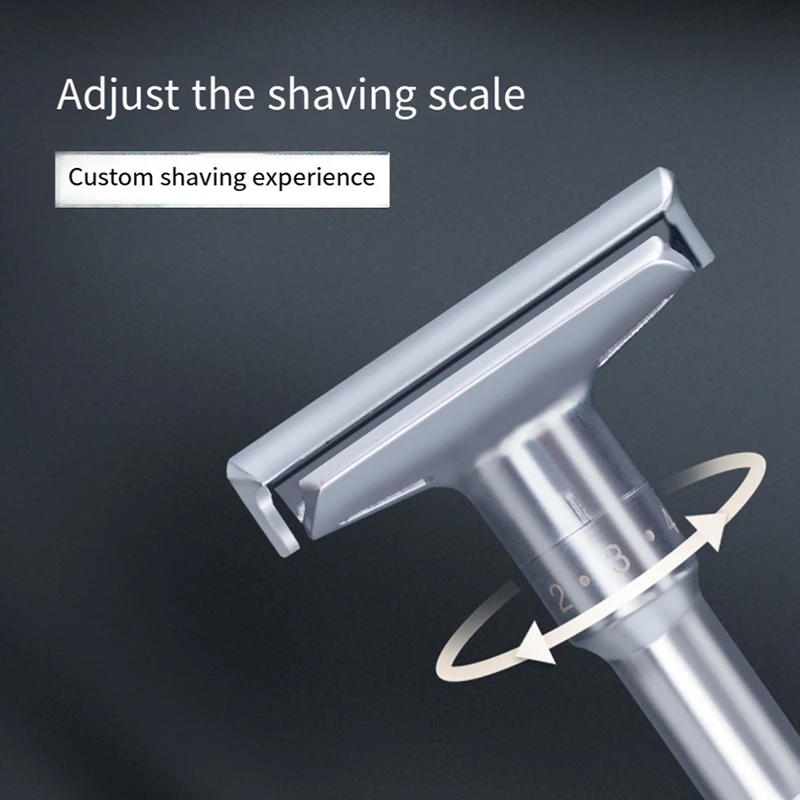 Men's Straight Razor Hand Razor For Men Adjustable Close Shaving Classic Double Edge Razor Blades Knife Shaving Set