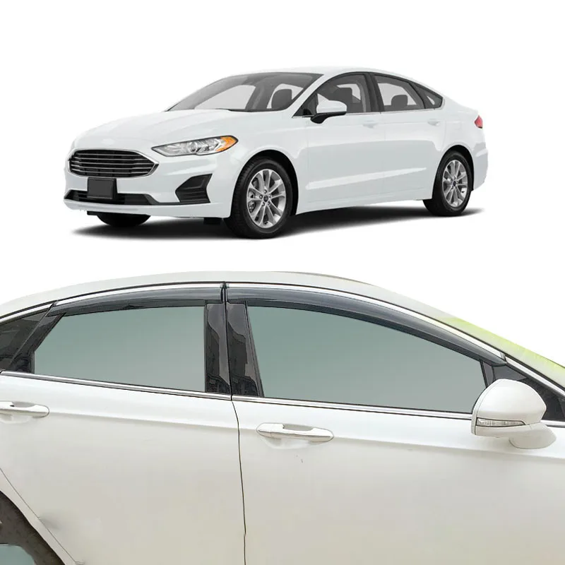 

For Ford Fusion/Mondeo/Police 2013-2020 Window Visors Car Rain Guards Wind Deflectors Sun Vent Shade Auto Exterior Accessories