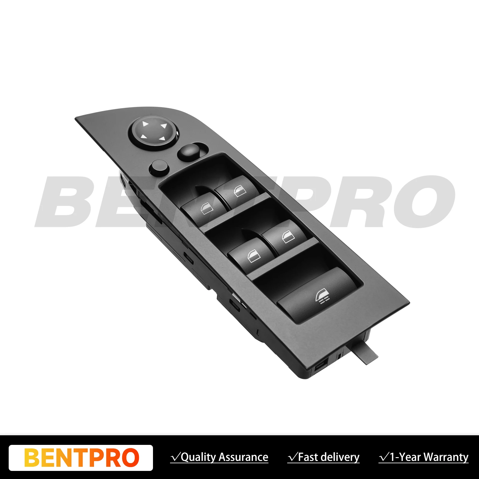 For 07-16 BMW Z4 E89 335i M3 Front Left Driver Master Window Control Switch black 61319217365