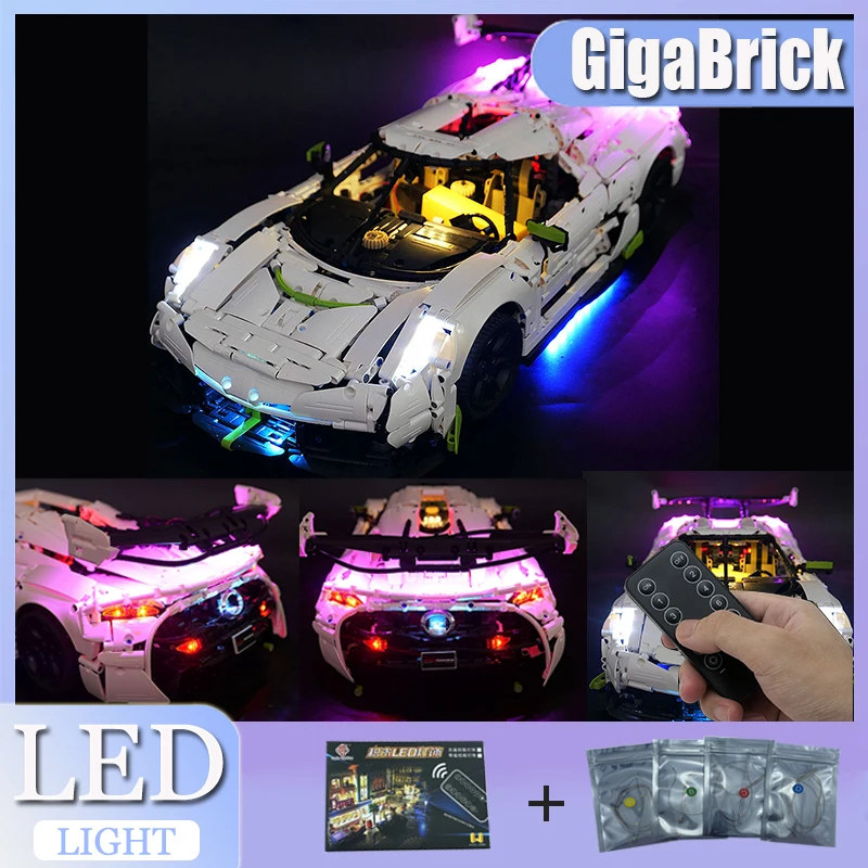 

Universal Lighting Kit for Lego C61048 (Only Led Light,Without Blocks Model) Flexible & Bright Lighting Solution