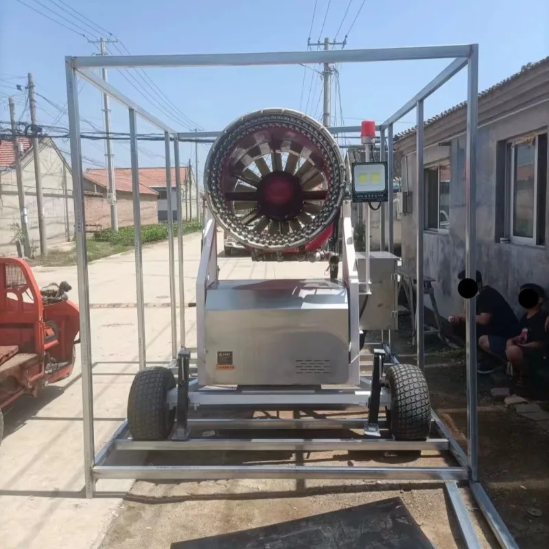 Large Scale Snow Cannon Snowmaker Sprayer Equipment Artificial Snow Making Machine Ski Resort Outdoor For Winter Sports Park