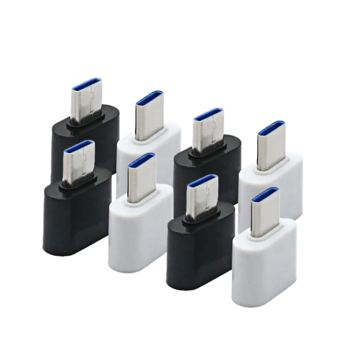 200個入り-usb-type-c-otgケーブルアダプター-ポータブルコンバーター-type-cオス-usb-cメスジャックコネクター-携帯電話キーボードusb用