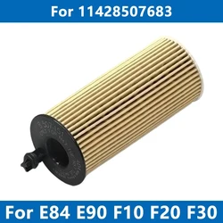 Zestaw filtr oleju samochodowego 11428507683 dla BMW MINI E84 E90 E92 F10 F11 F15 F20 F25 F30 120d 320d X1 X3 X5 N47 N57 filtry olej silnikowy