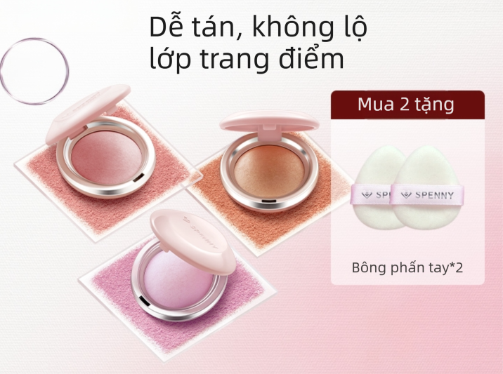 Spenny | Phấn Má Hồng Mềm Mịn Đa Năng Thiên Nhiên