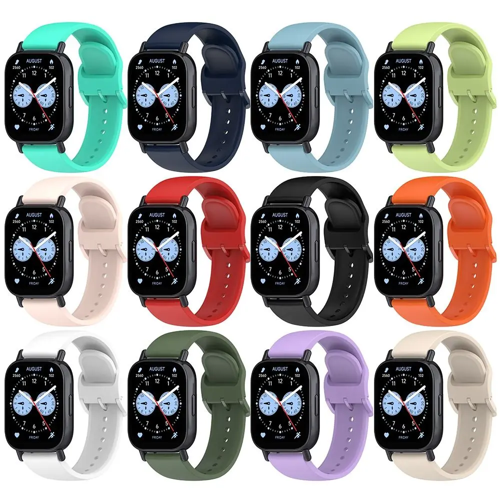 

Soft Replacement Silicone Strap Accessories Adjustable Wristband Colorful Watchband for Redmi Watch 5 Lite/5 Active Smart Watch
