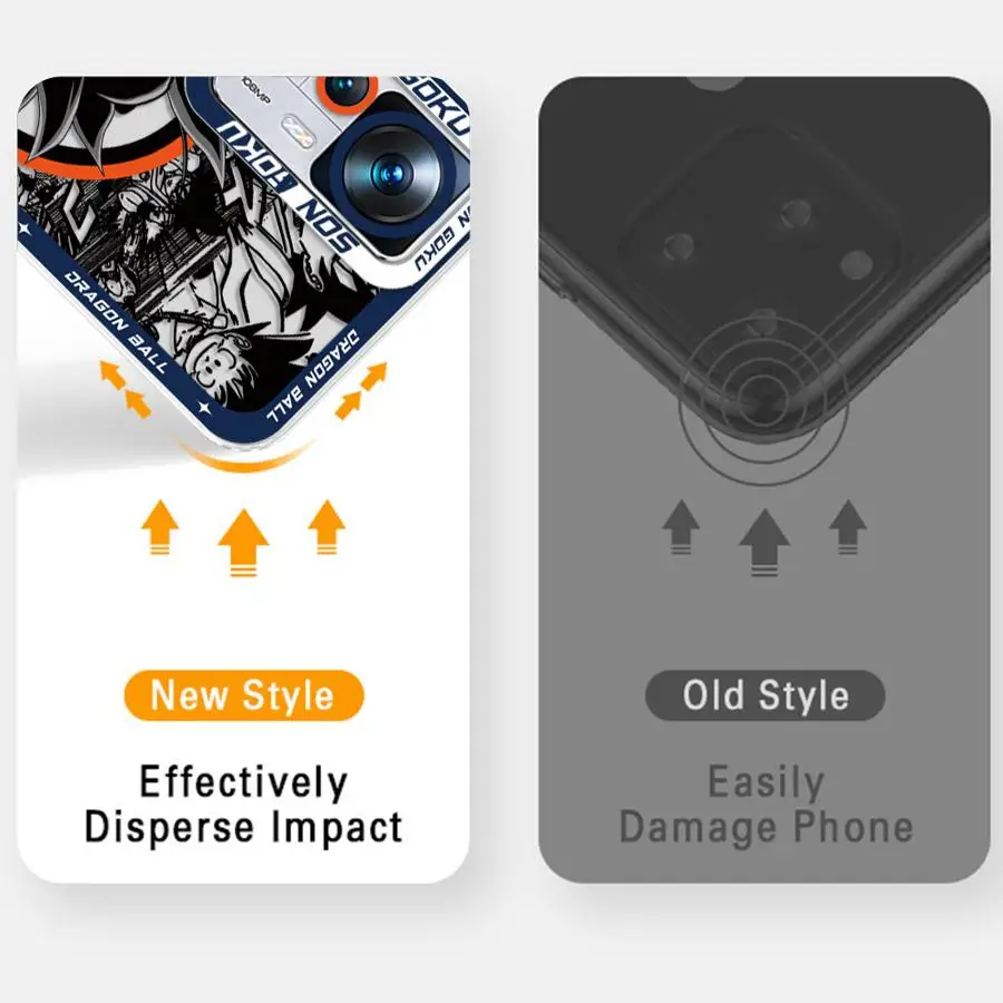 حافظة لهاتف شاومي ريدمي نوت A4 12S 9S 10S 10Lite 11S 9 10 11 Pro 13C 14C 12 13 14 Pro Plus غطاء هاتف ناعم لعبة دراغون بول أنيمي سون