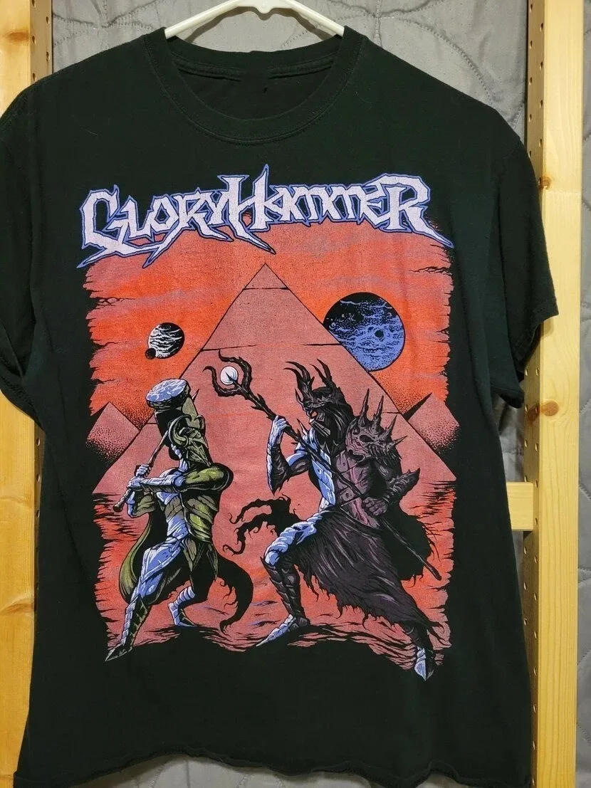 Inspired GloryHammer Band Epic Battle Pyramid S to 5XL Tee Shirt