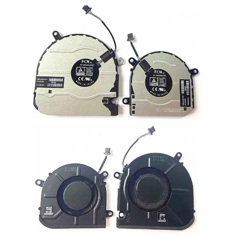 

Fan For HP ENVY X360 15M-EU 15M-ES 15T-ES 15Z-EU 15/ES W149 W150 NEW CPU Cooling M45465-001 M45466-001