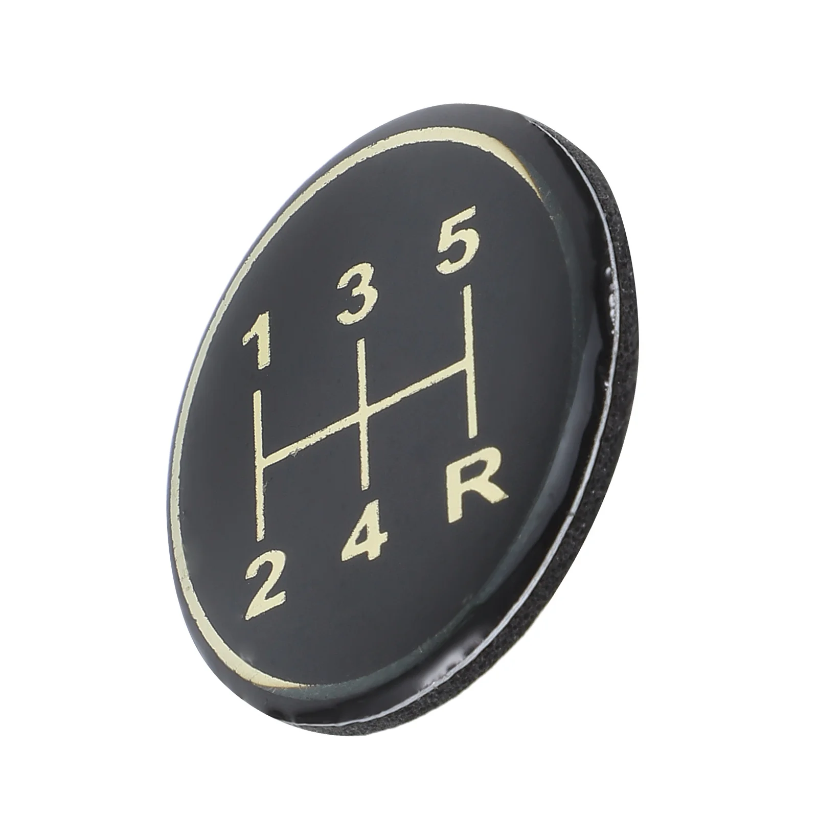 

Decorative Car Gear Shift Sticker Epoxy Material Scratch Protection Universal Fit for Manual Transmission Shifter Knob