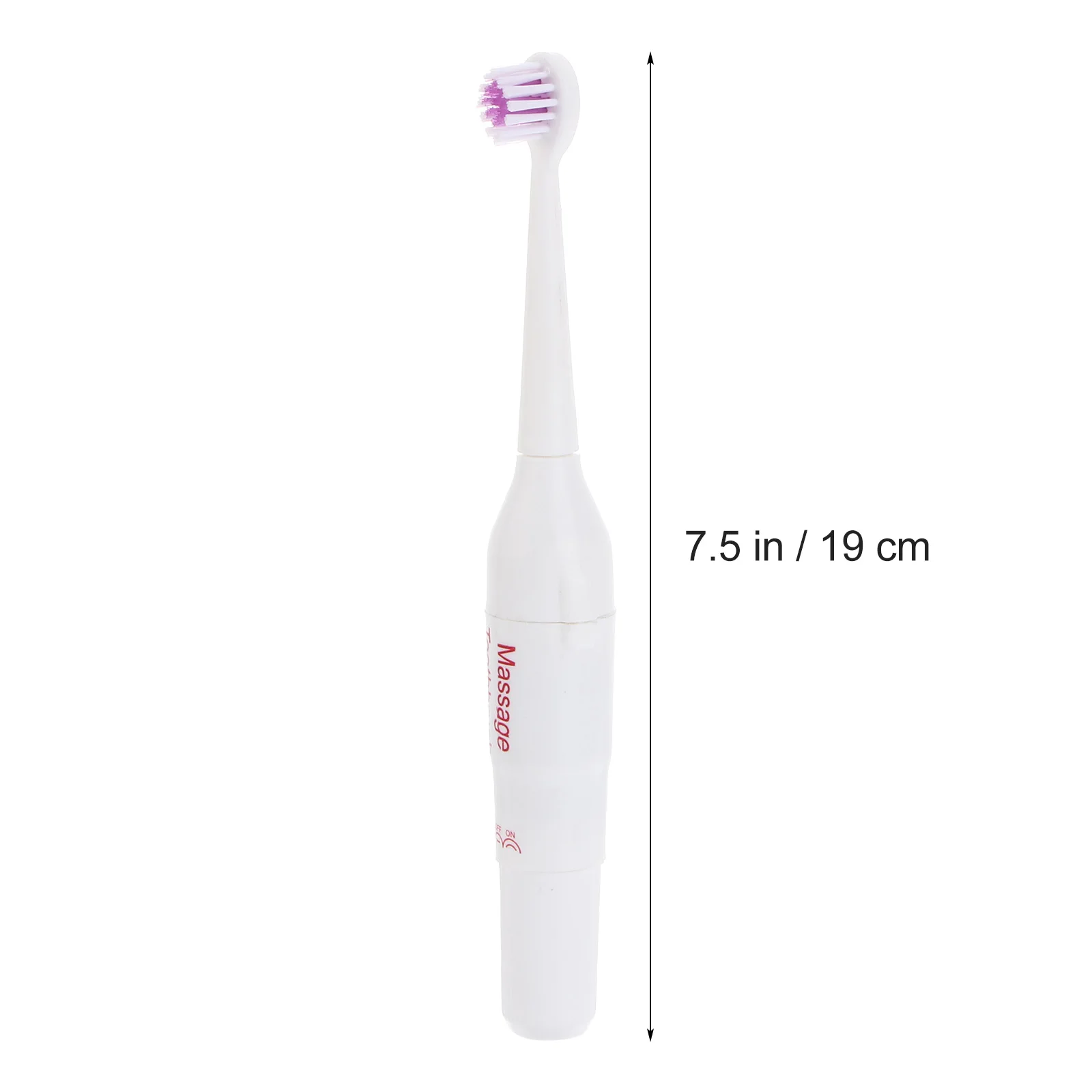 

2 Pcs Ultrasonic Toothbrush Electric Dog for Small Dogs The Cat Pet Toothbrushes Travel