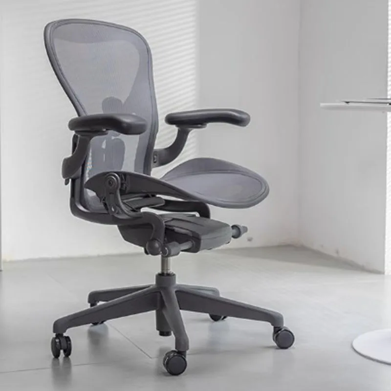 Black Design Office Chair Computer Executive Modern Mobile Chair Ergonomic Desk Cadeira Para Escritorio Office Furniture