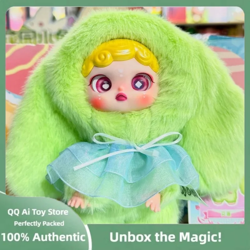 Echte Noci Wonderland Rabbit Country Series Blind Box Lovely Rabbit Anime Doll Surprise Cute Action Figure Mystery Box Hanger