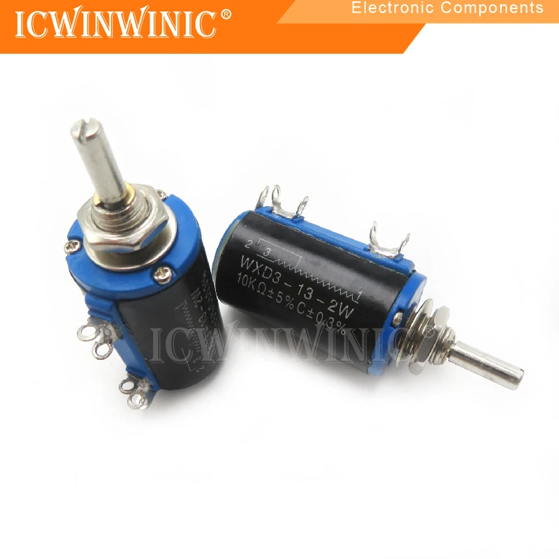 1piece Precision multi-turn potentiometer WXD3-13-2W 10K