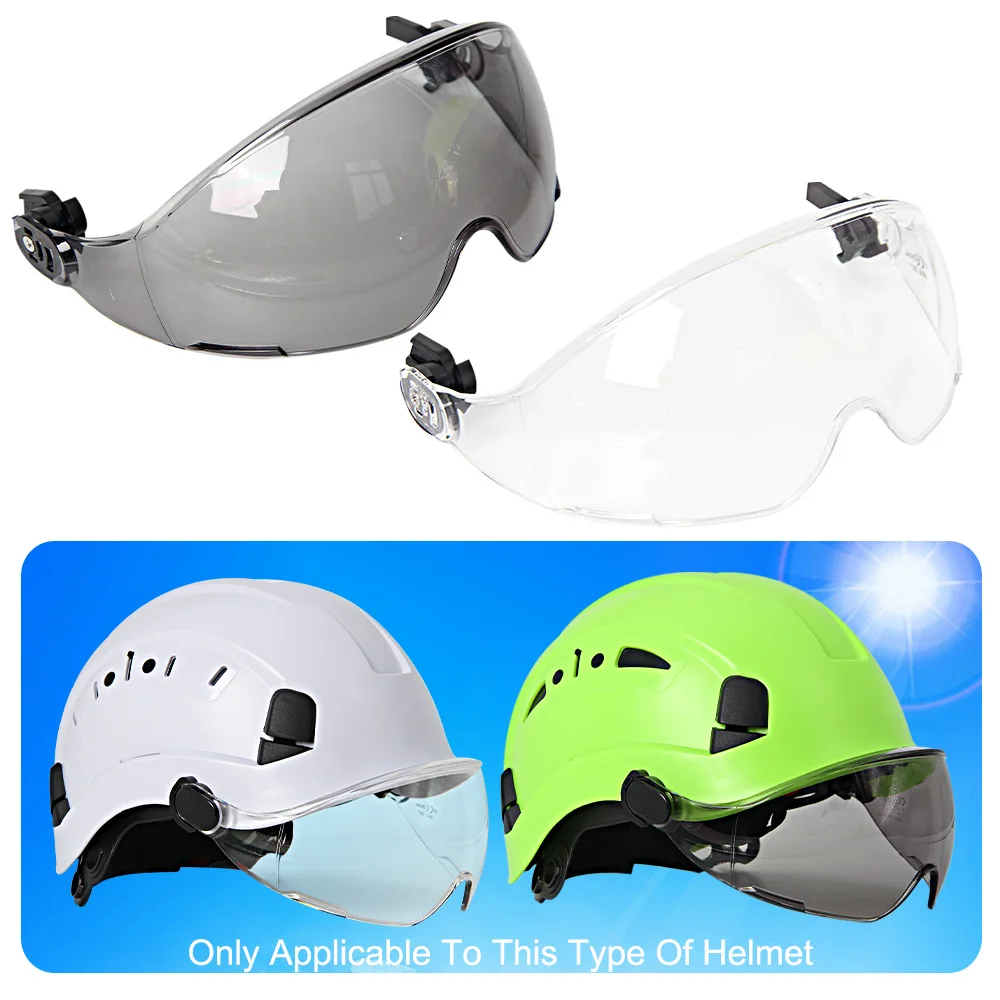 Accessori per occhiali con visiera esterna per casco di sicurezza modello Aolamegs SF06 CR08 sostituibile con certificazione ANSI e CE