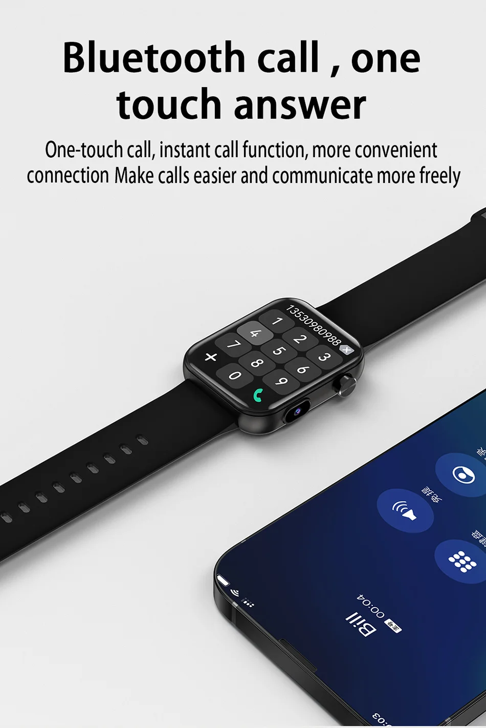 2025 nuevo reloj inteligente hombres mujeres cámara tomar fotos grabar vídeo Monitor de salud deportes Fitness impermeab