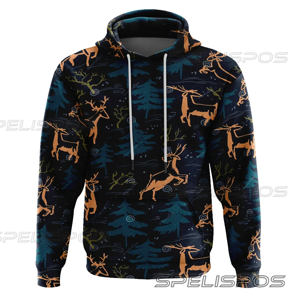 Autumn Winter Men's Hooded Sweatshirt Hoodies Clothing Casual Loose Fleece Warm Streetwear Male Fashion Sports Outwear Jacket