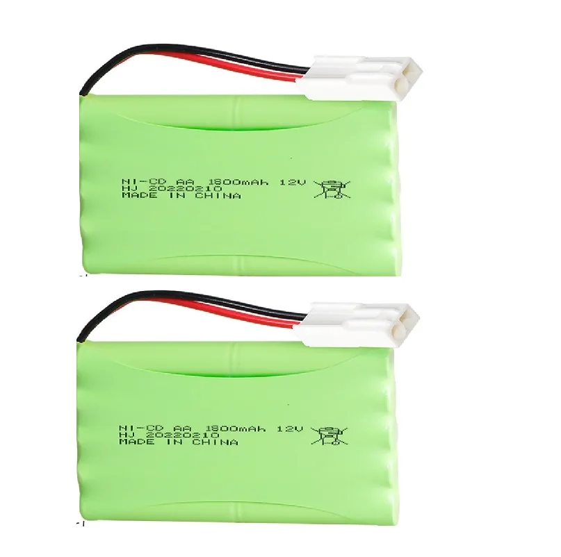 12V 1800Mah Ni-Cd 12V Aa Batterij Nicd Accu 'S Pack Ni Cd Voor Rc Boot Model Auto Speelgoed Tank Vrachtwagens