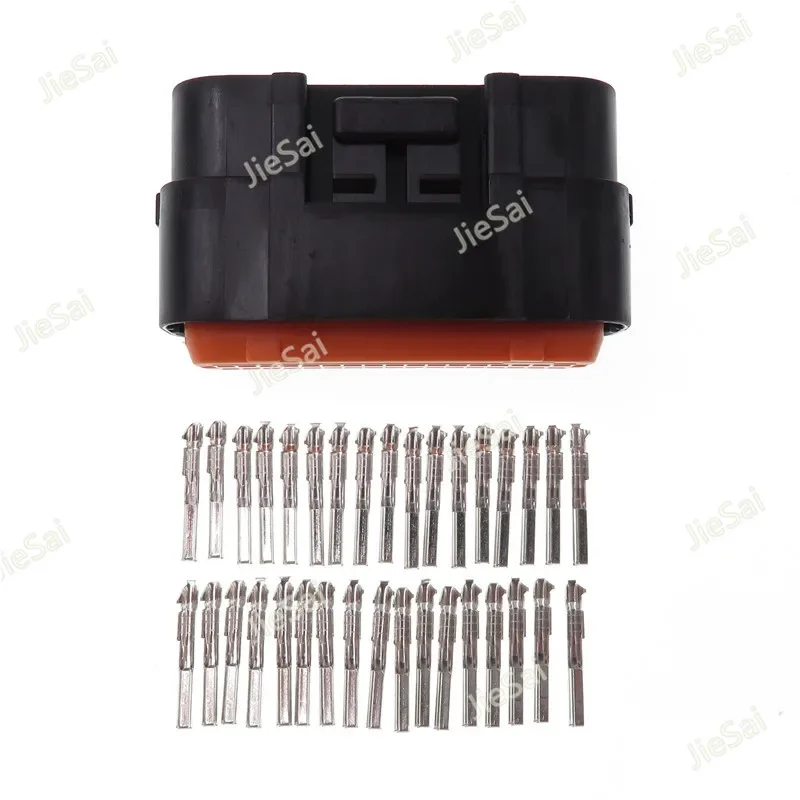 34 Pin Waterproof Automotive Connector Jae MX23A34SF1 For YAMAHA Motorbike ECU