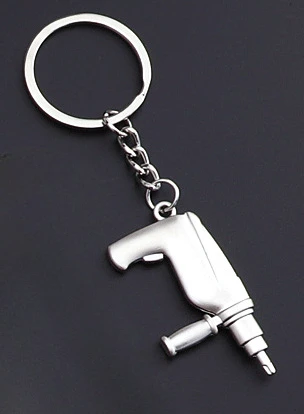 

electric drill Keychains For Men Car Bag KeyRing Outdoor Combination Tool Portable Mini Utility Pocket key chains