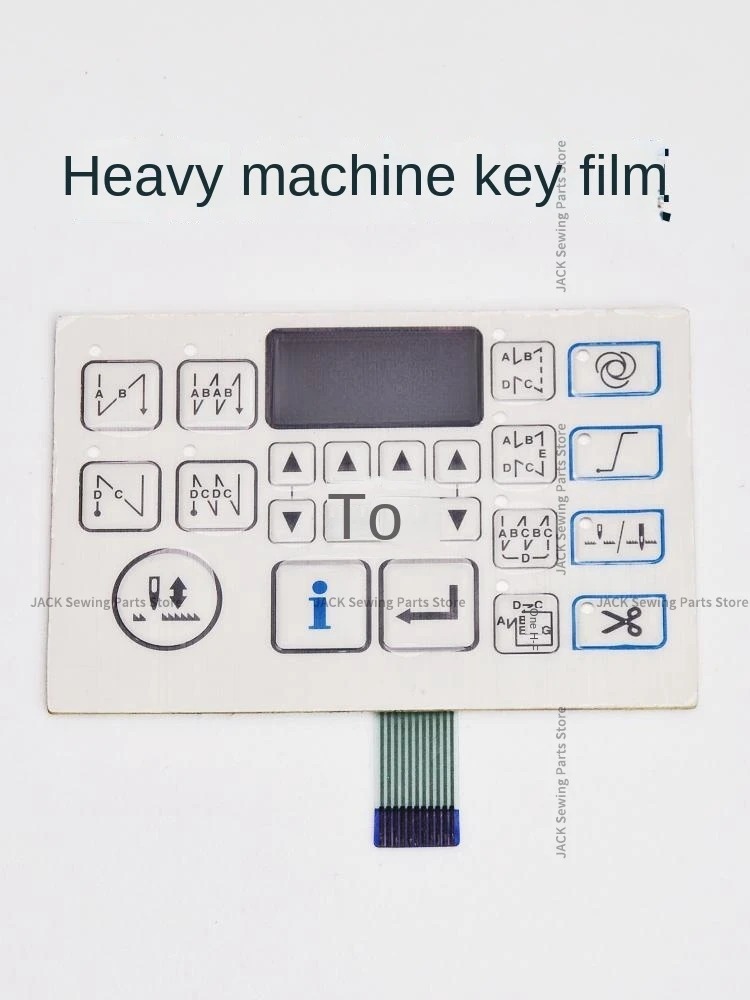 1PCS Operation Panel Board Film Keypad Button Display Screen Film Sticker Membrane for Juki 8700b-7 900b Computer Lockstitch