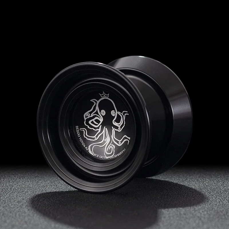 Metalowe Yoyo Magiczne YOYO Profesjonalne Yoyo z Stopu Aluminium Niereaktywne Yoyo z 10 Kulkami i Łożyskiem U dla Zaawansowanych Graczy Zabawki dla Dzieci Yoyo