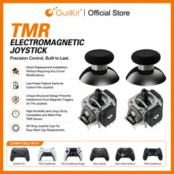 10 Pairs GuliKit TMR Joystick with Stick Caps for PS4 PS5/PS5 Edge Switch Pro Xbox Series Controller Game Accessories Replacemen