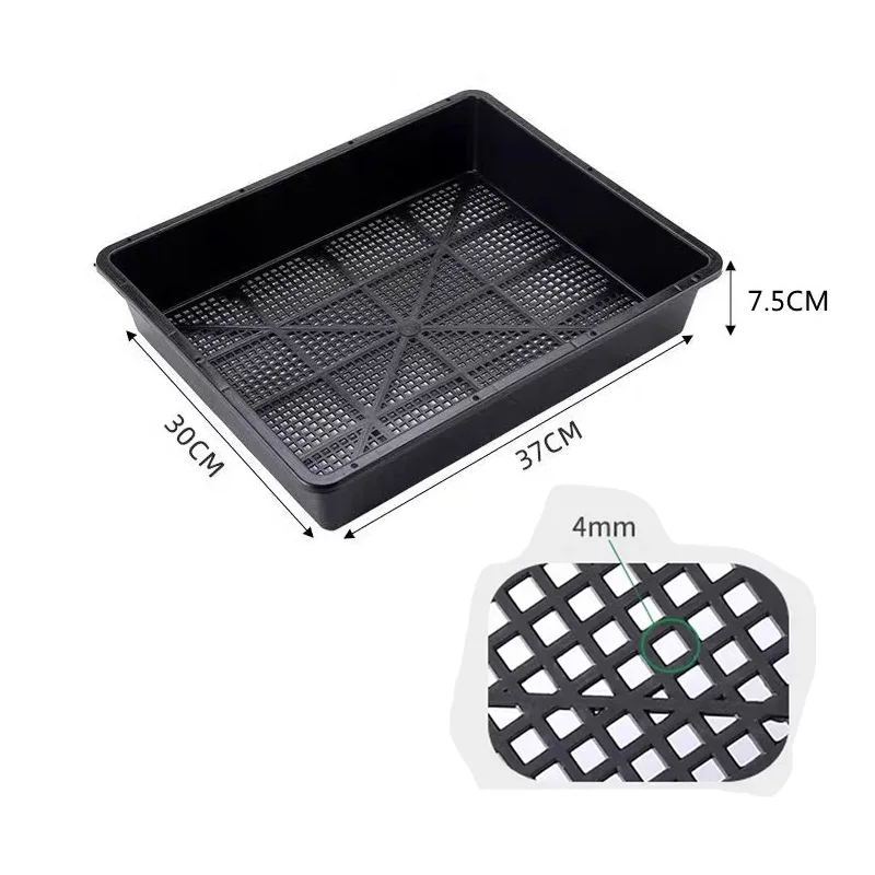 3/5Pcs Flower Propagator Succulent Seedling Tray Vegetable Plant Seed Strong Starting Grow Box Large Flowerpot Garden Tool