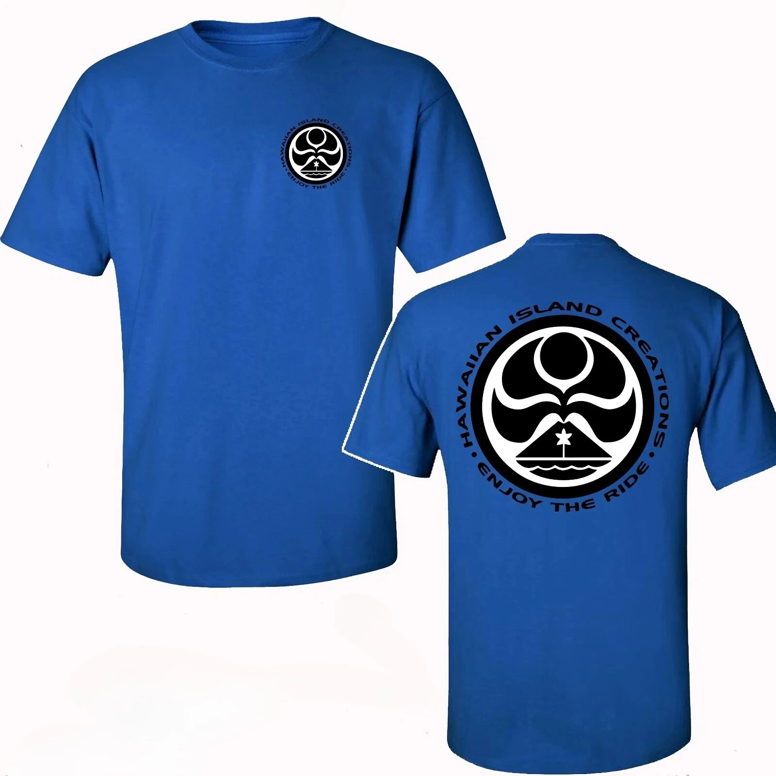 2026 Hawaiian Island Creations Surfing Men's Black Size S To 4XL High-end Luxury Unisex Style Both of Men and Women