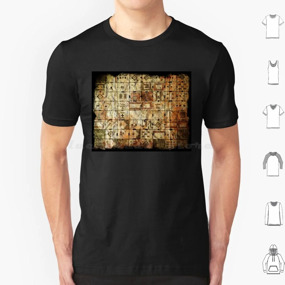 Level 9 T Shirt 6Xl Cotton Cool Tee Map Treasure Triforce Legend Ganon Link