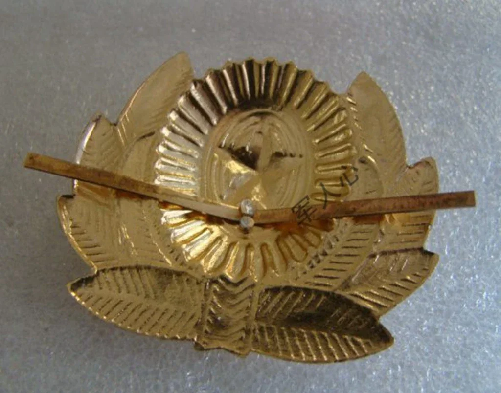 الجيش السوفياتي اتحاد الجمهوريات الاشتراكية السوفياتية الروسية قبعة معدنية عسكرية قبعة شارة كوكتيل شارة #2