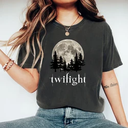 Twilight T Shirt Twilight Moon Movies T-Shirt Fans Gift Shirt Women Short Sleeve Vintage Tshirt Tops Robert Pattinson T-shirt