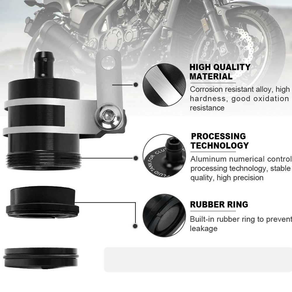لسيارات BMW s1000r k100 c650gt gs f650 هوندا زومر العالمي خزان القابض كوب الزيت دراجة نارية مضخة الفرامل الخلفية خزان السائل
