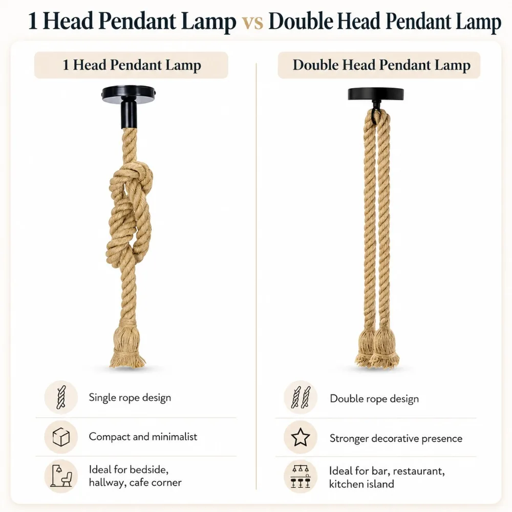 JOYINLED Vintage Hemp Rope Retro Ceiling Pendant Lamp E27 Loft Industrial Hanging Lamp Pendang Light Home Decoration DIY Decor