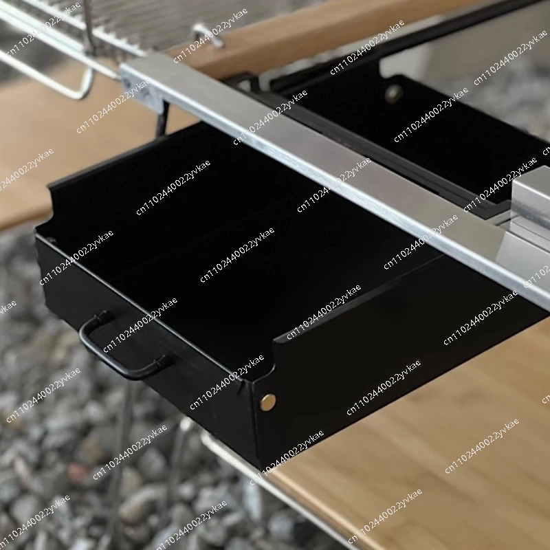 

IGT 0.5 Unit / 1Unit Withdrawable Organizer Stainless Steel Telescopic Camping Storage Box Outdoor Seasoning Box for IGT Table