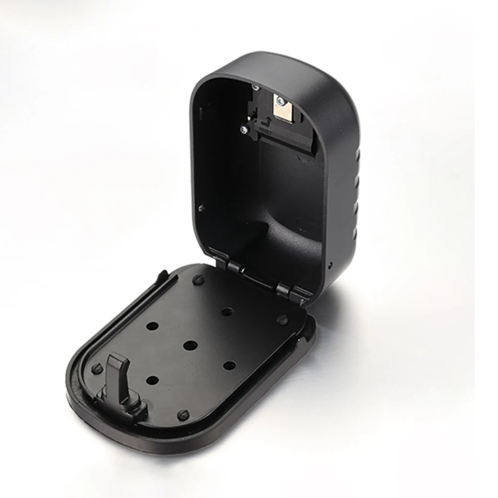 

Aluminum Alloy Key Lock Box Wall Mount Safe 4 Code Storage Security Boxes for Keys Outdoor Use Waterproof Design
