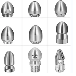 High-Pressure Cleaning Suction Truck Nozzle of Dredging Washer Drain Cleaning Nozzle Sewer Cleaning Jet