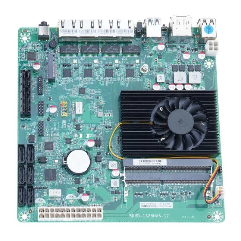 

D7YC N5105 ITX Motherboards with Improve Stability for Networking Engineers