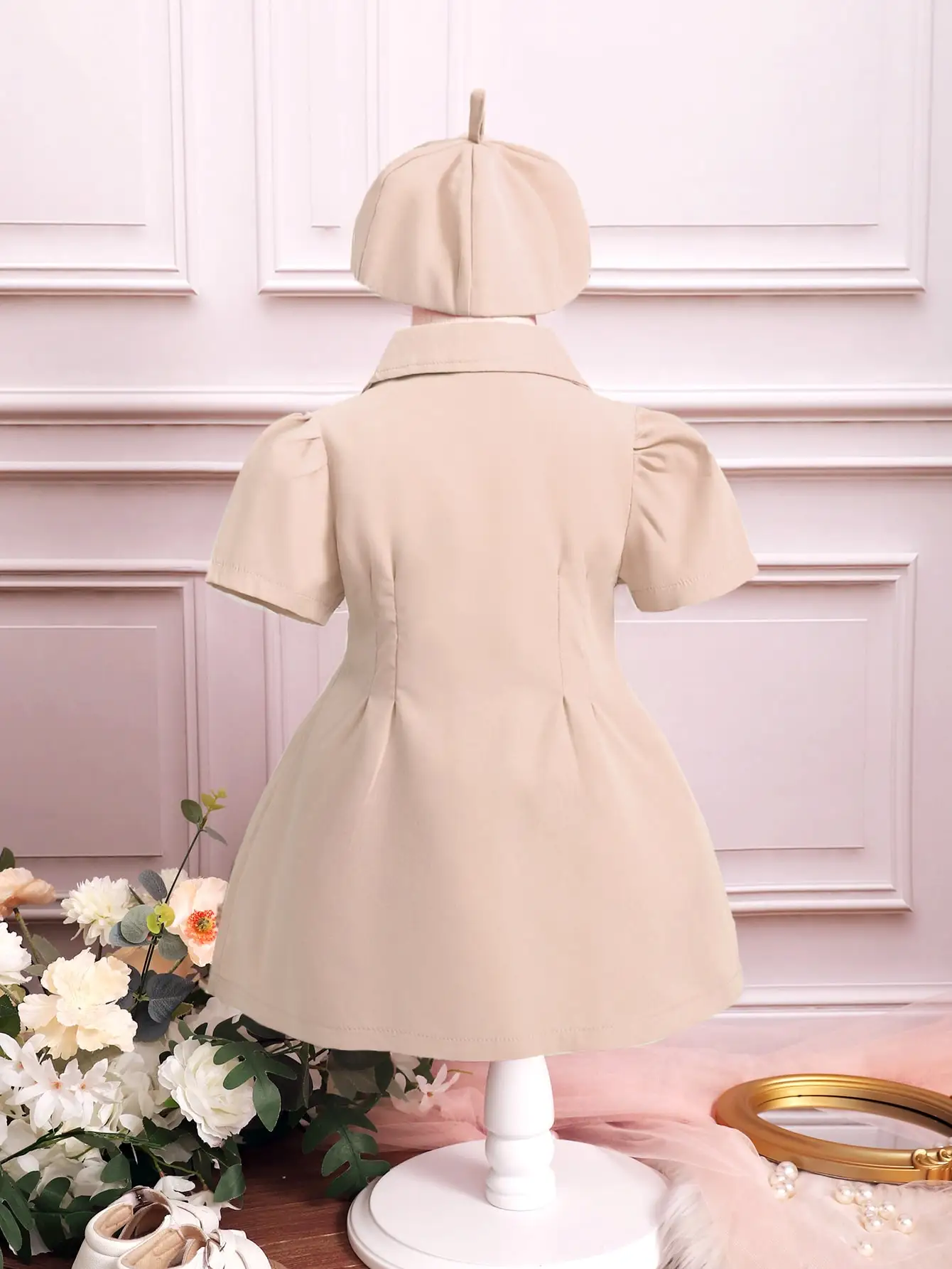 Baby summer fashion elegant fresh breathable dress