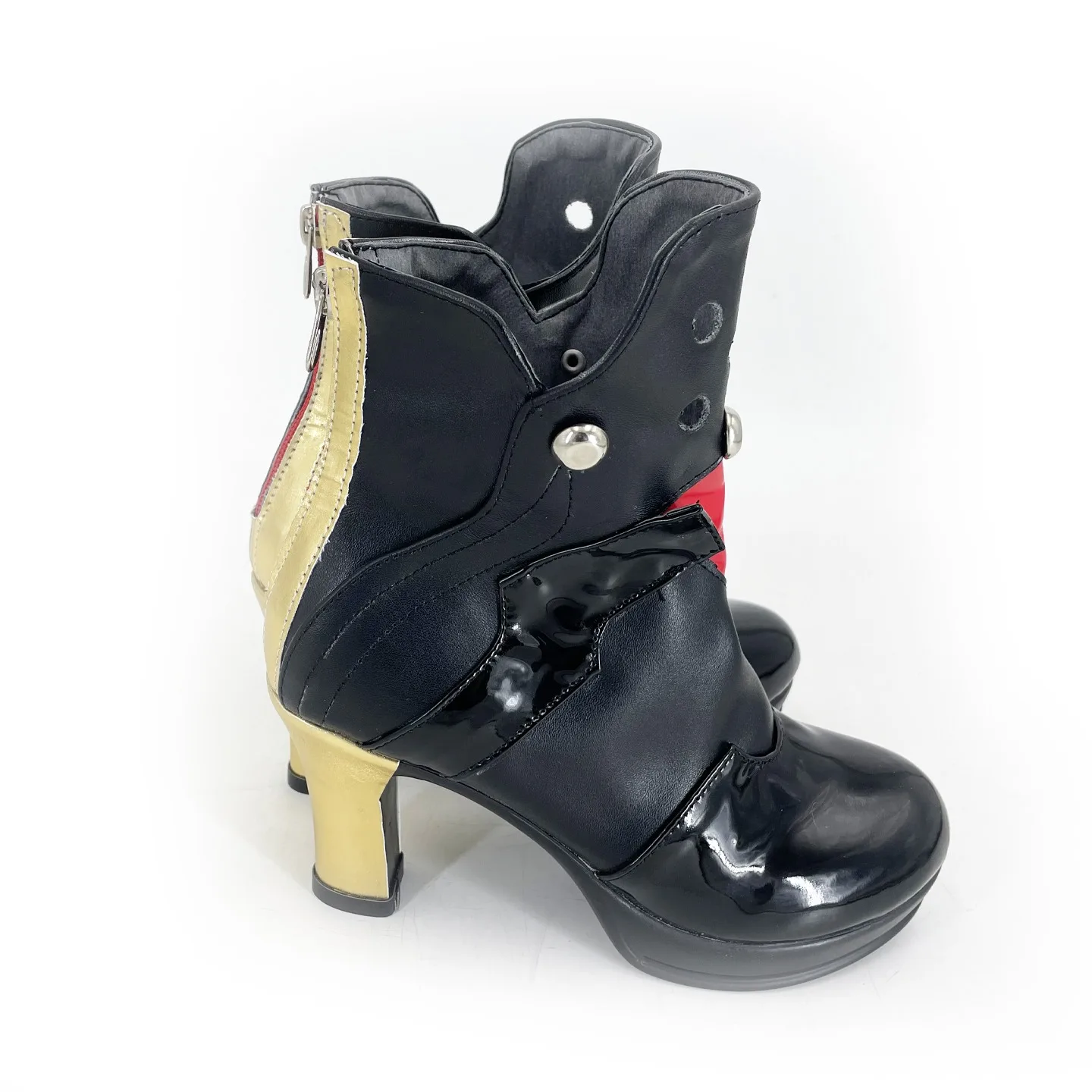 أنبي ديمارا تأثيري أحذية لعبة Zenless منطقة صفر اكسسوارات تأثيري الدعامة هالوين كرنفال الأحذية بولي أحذية أحذية من الجلد مخصص